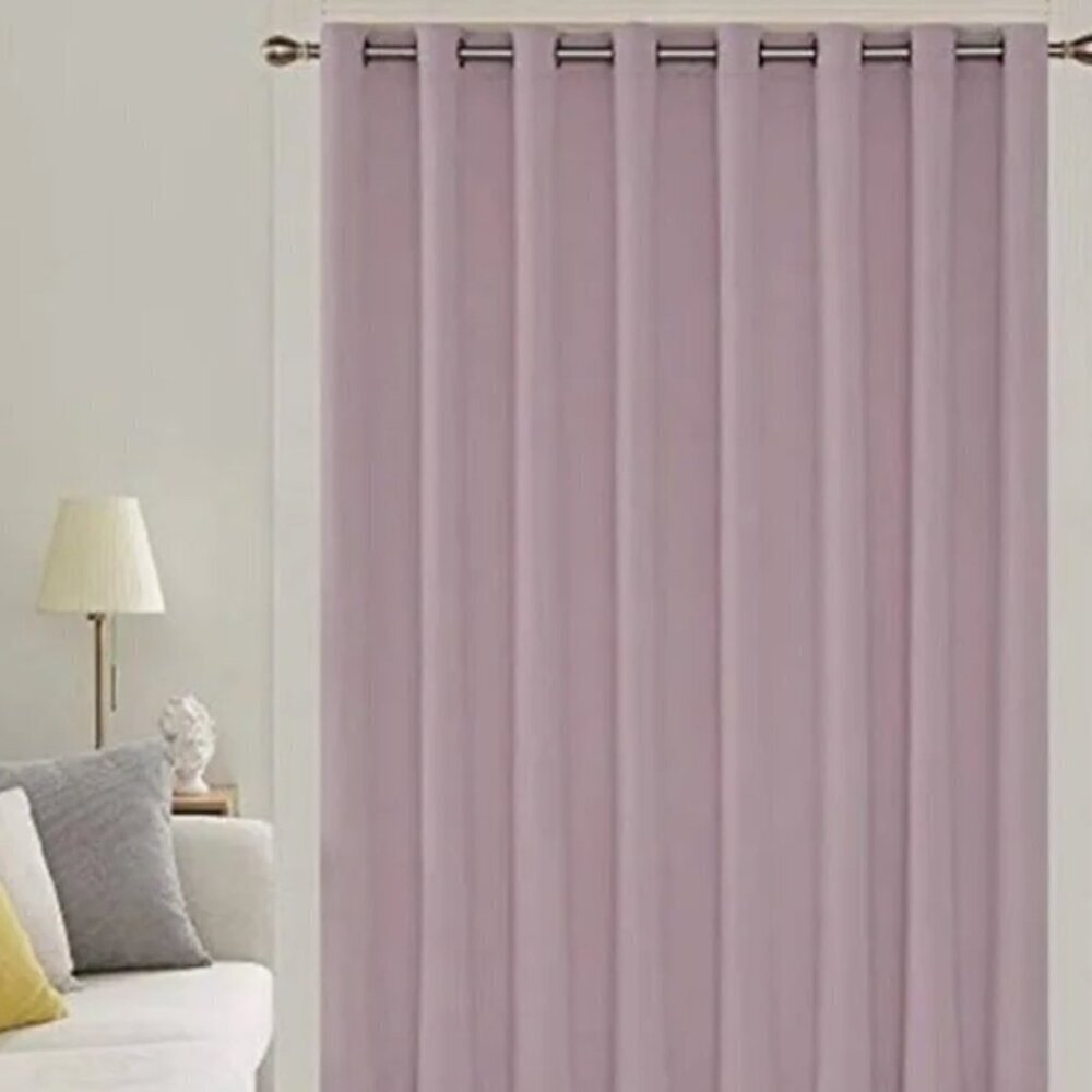 Ellery Blackout Curtains 2 Panels Light Purple 42" X 84" EUC - Picture 1 of 4